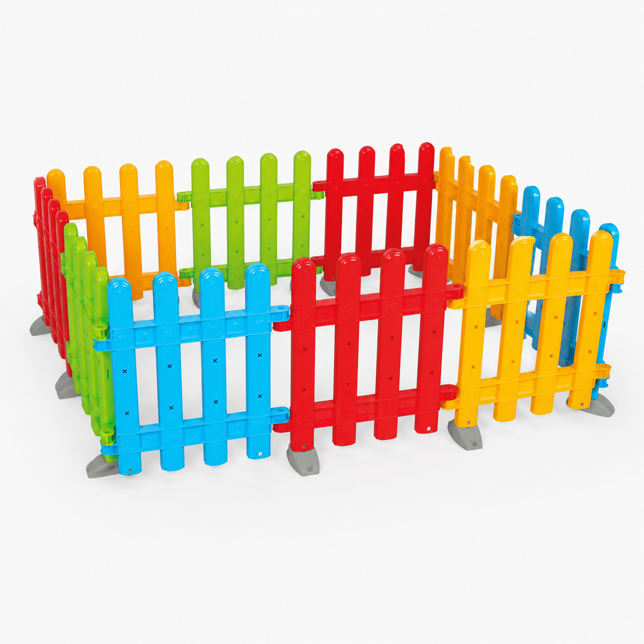 Clôture de Jeu pour Enfants Pilsan – Multicolore 10 Éléments