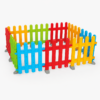 Clôture de Jeu pour Enfants Pilsan – Multicolore 10 Éléments