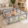 Pack Parc Bébé XXL MS + Tapis de Jeu Fancy 180x200 cm
