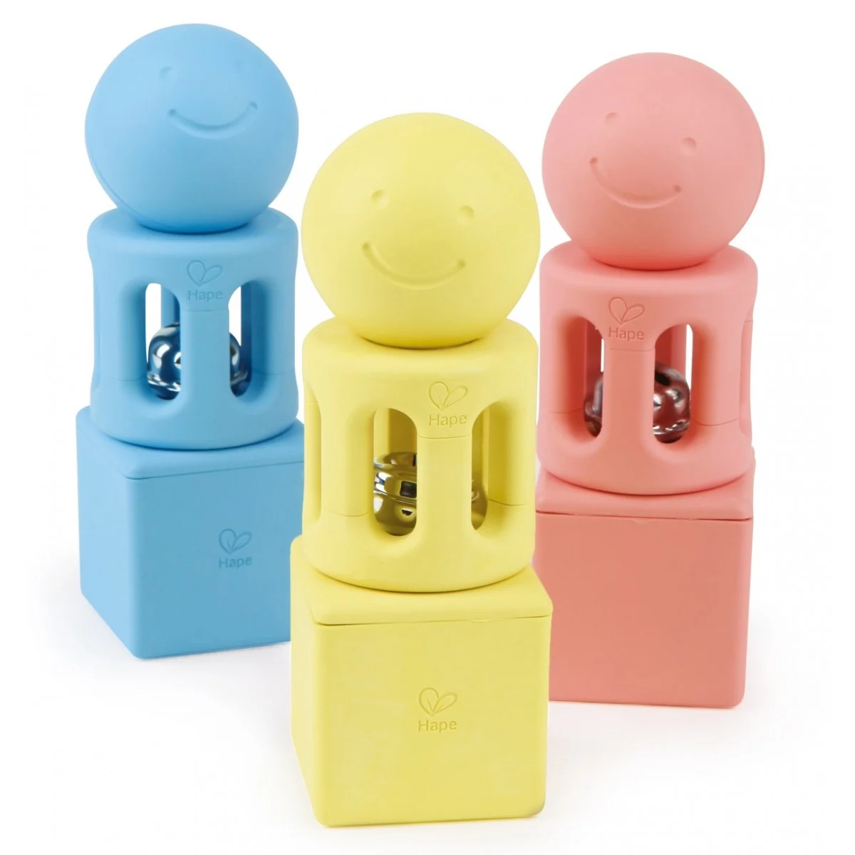 Trio de hochets géométriques - Hape