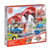 Hape Grand City Station Light & Sound Railway Set with Projector & Recorder