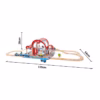 Hape Grand City Station Light & Sound Railway Set with Projector & Recorder