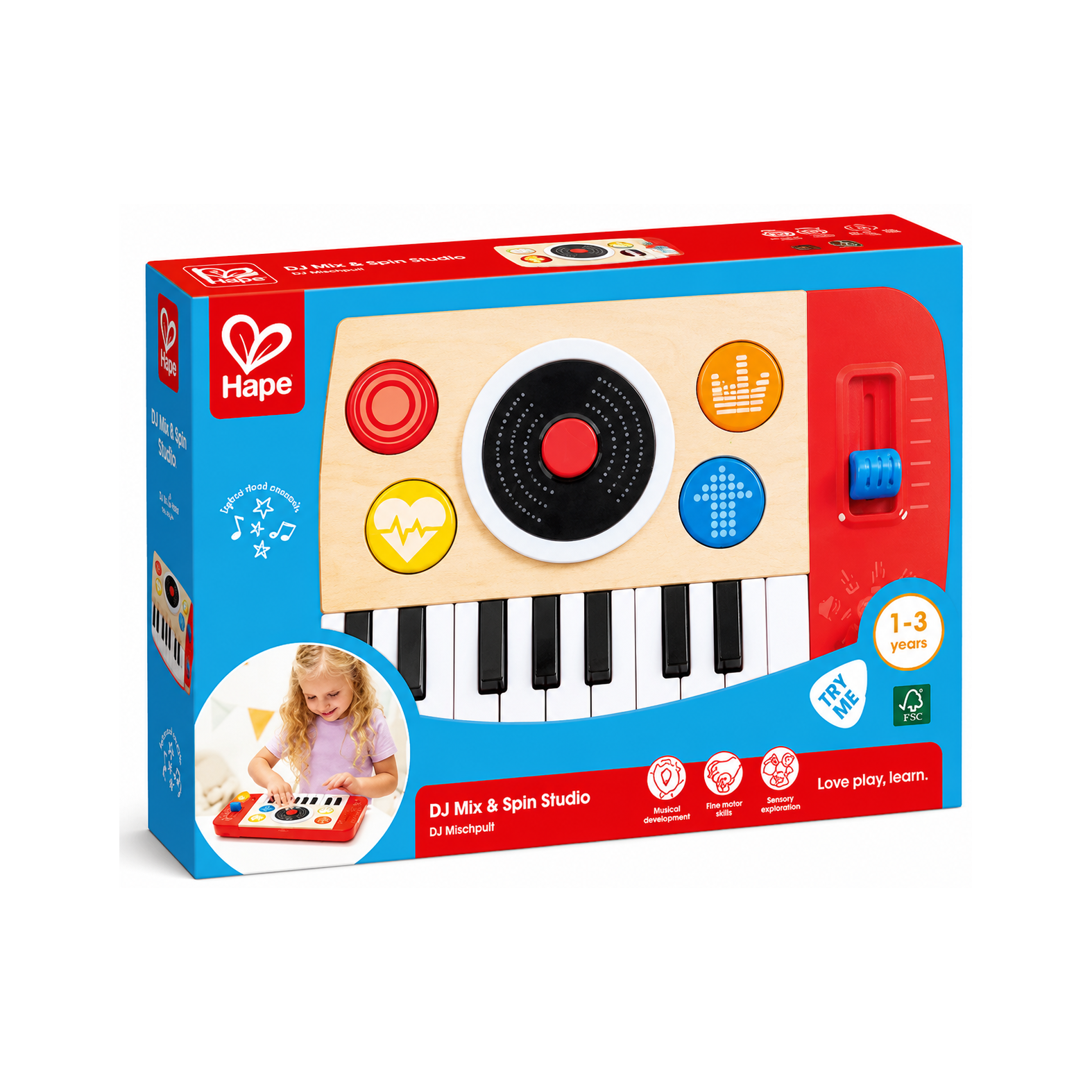 Hape Studio DJ mix et spin