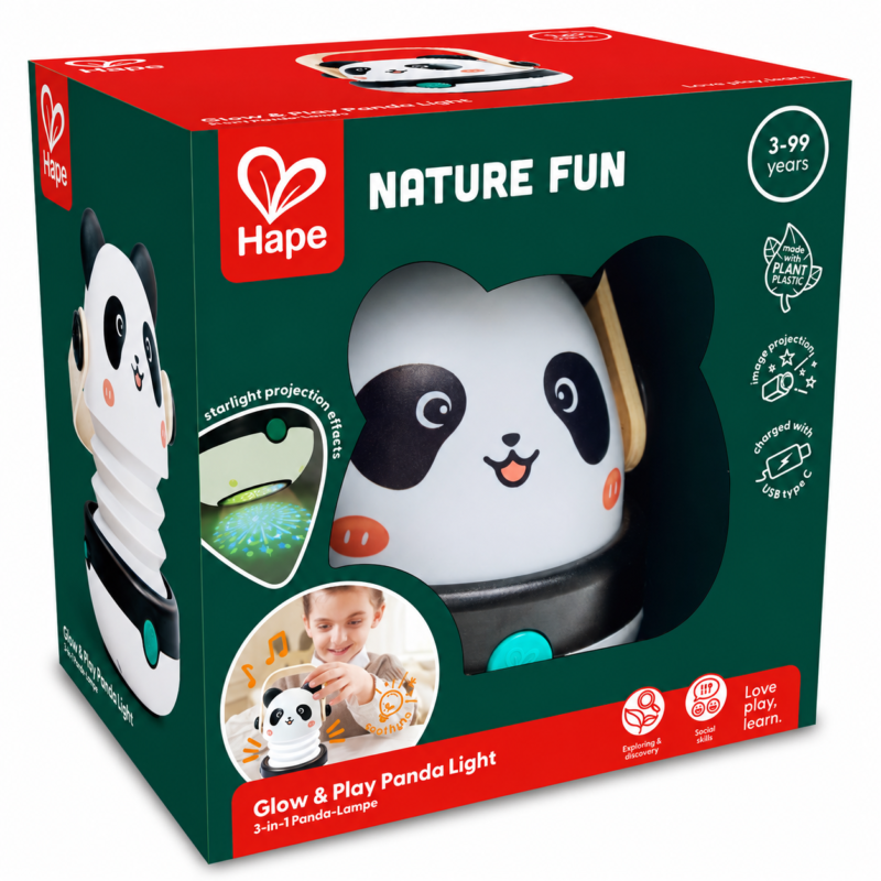 Lampe panda lumineuse - hape