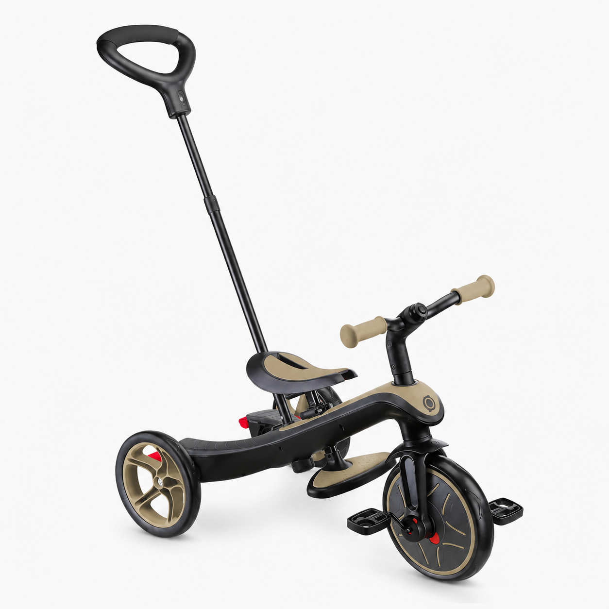 Globber Tricycle Explorer 4 in 1 - Taupe - 10M+