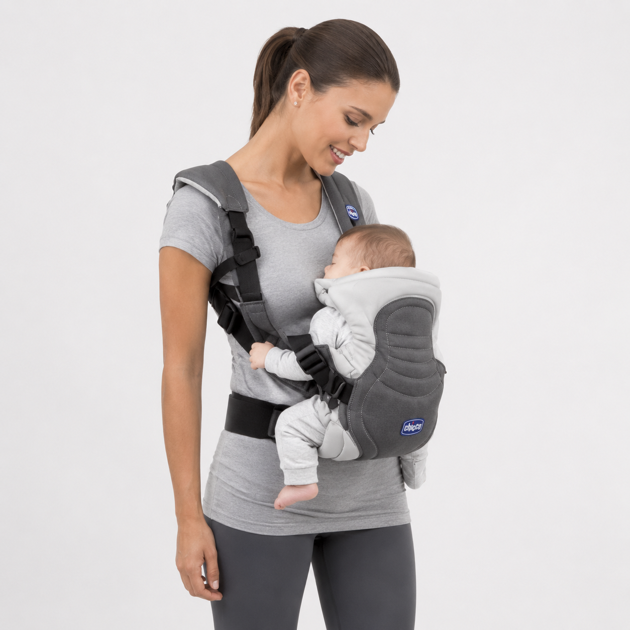 Porte-Bébé Soft & Dream Chicco 3 Positions Gris