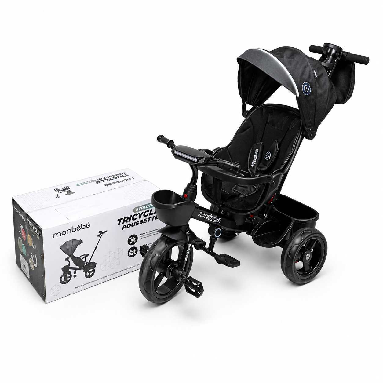 Tricycle Poussette Évolutif Mon bébé