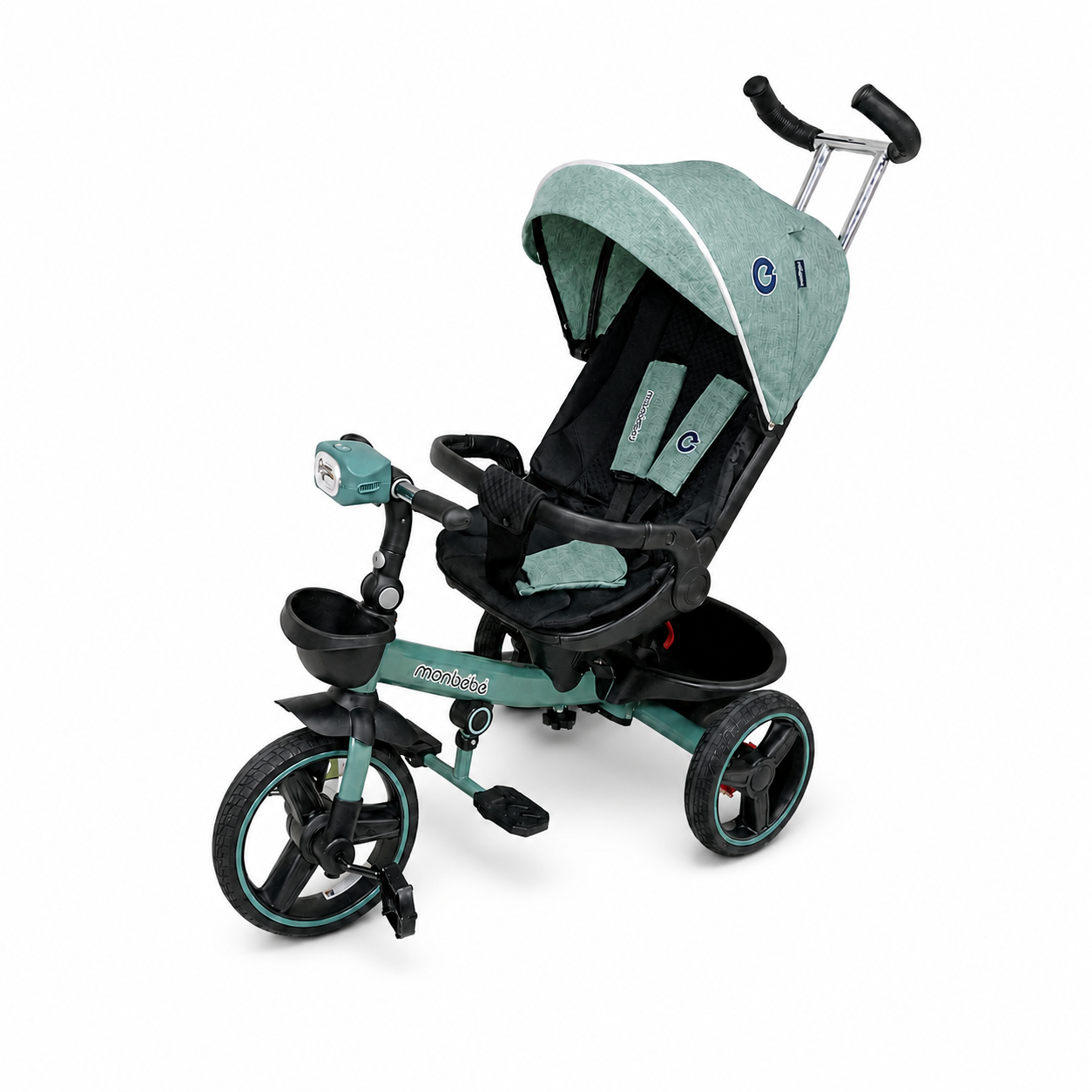 Tricycle Poussette Pliable Mon bébé Évolutif