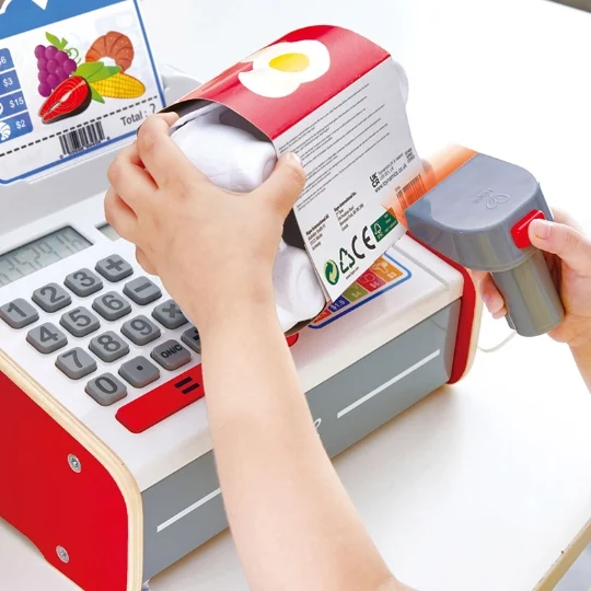 Caisse Enregistreuse Hape avec Son et Accessoires
