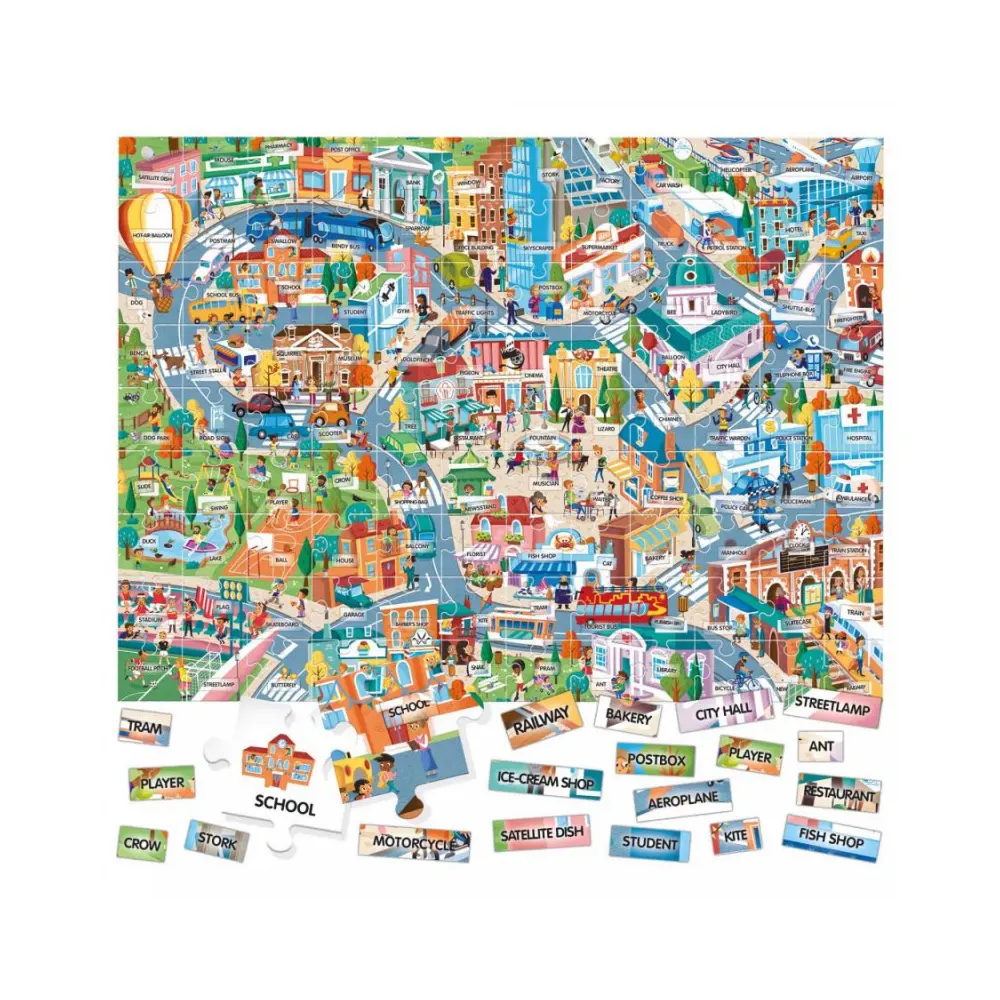 Easy English 100 Mots Ville