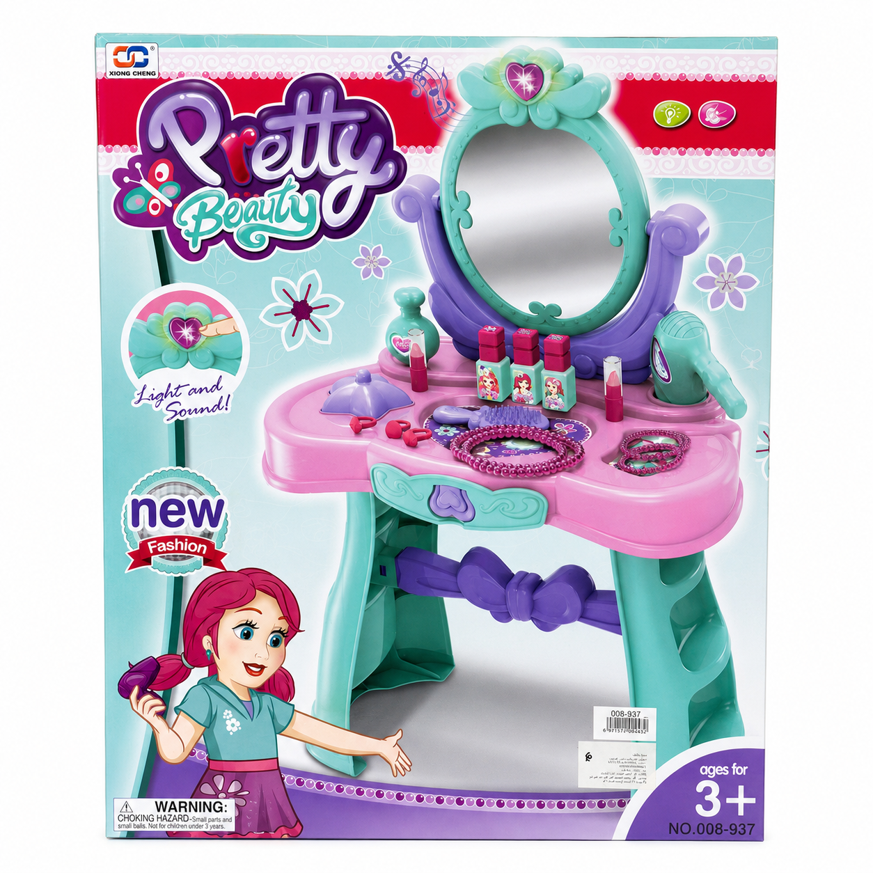 Coiffeuse Pretty Beauty