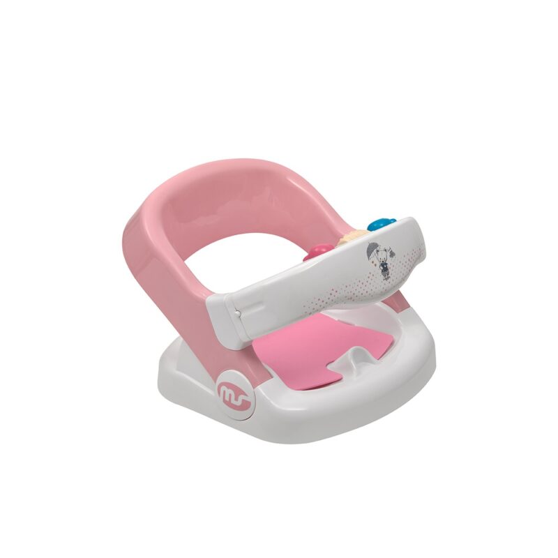 MS Innovaciones Siège de Bain Bébé Giratoire 360° Rose