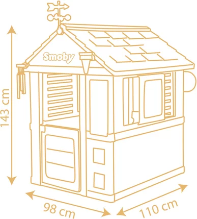 SMOBY - Maison 4 Seasons