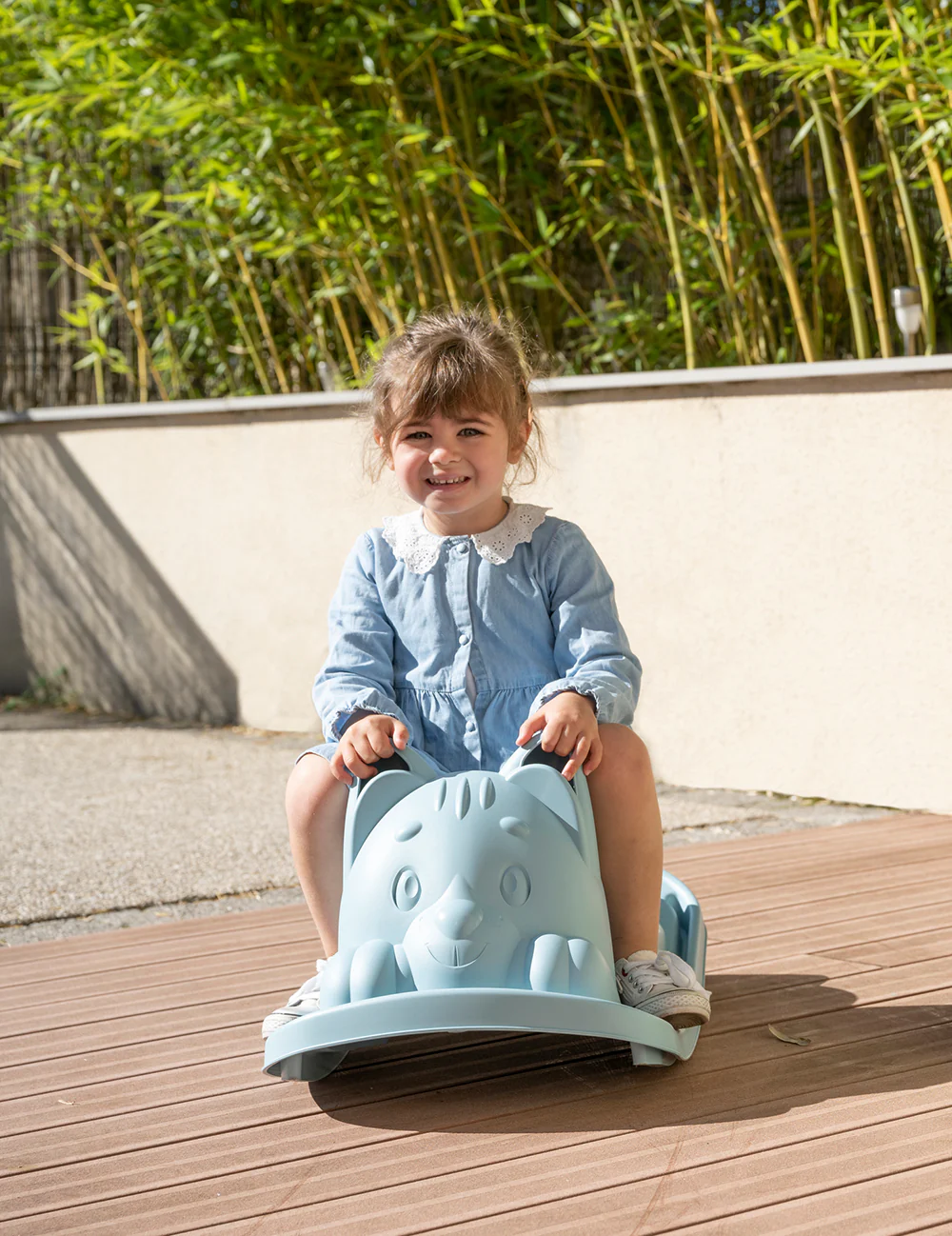 SMOBY LIFE - BASCULE CHAT BLEU