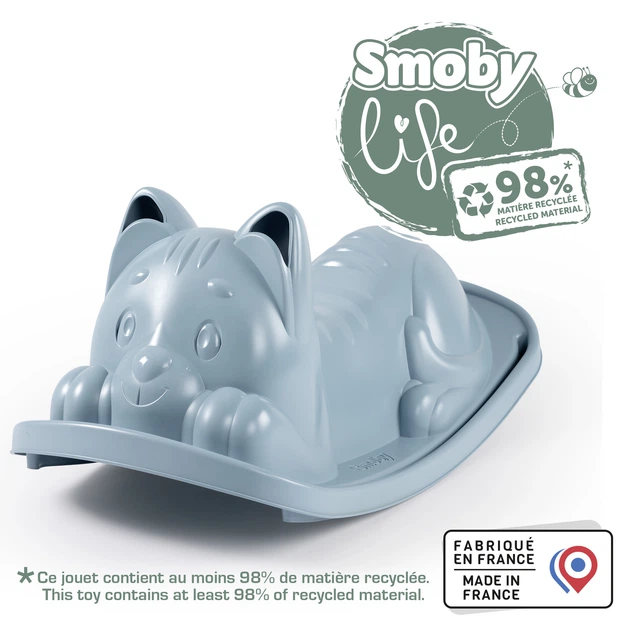 SMOBY LIFE - BASCULE CHAT BLEU