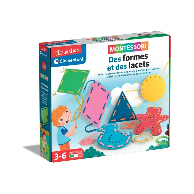 Montessori Formes et Lacets