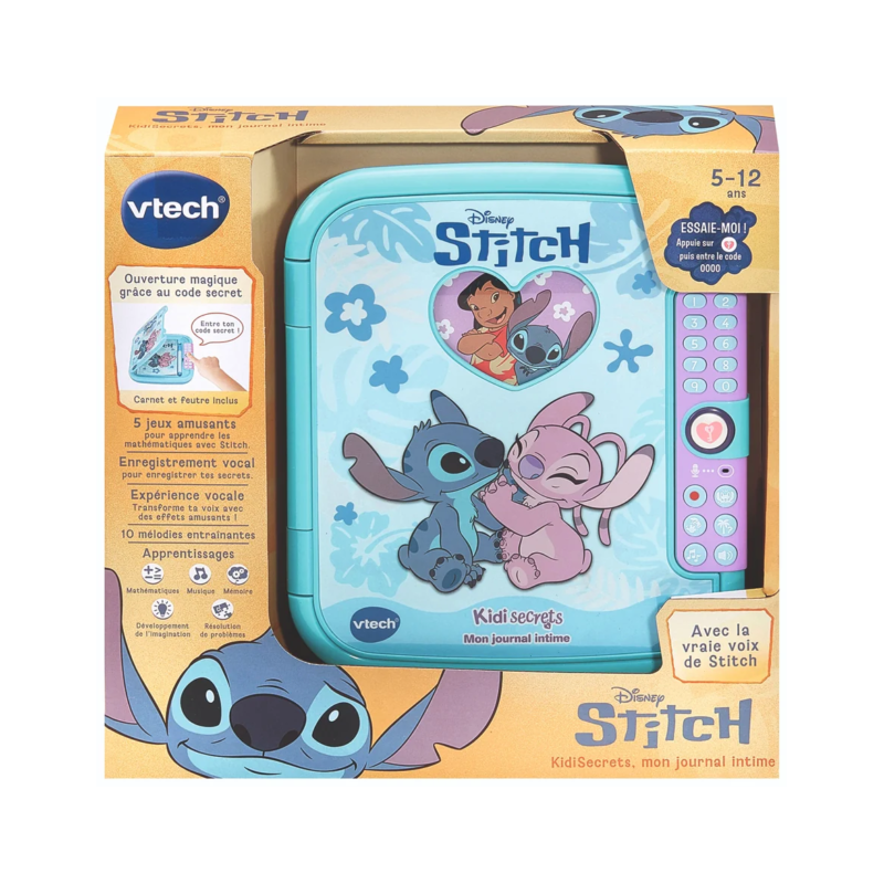 KidiSecrets Mon Journal Intime Stitch