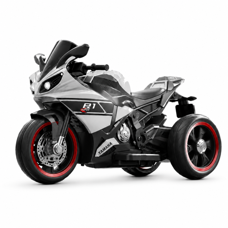 Moto électrique GM 12V Double Moteur avec MP3 et roues en gomme