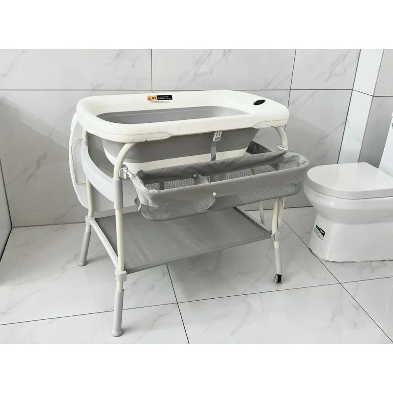 able à langer & Baignoire avec Thermomètre digital intégré