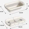 able à langer & Baignoire avec Thermomètre digital intégré