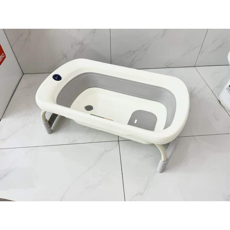able à langer & Baignoire avec Thermomètre digital intégré