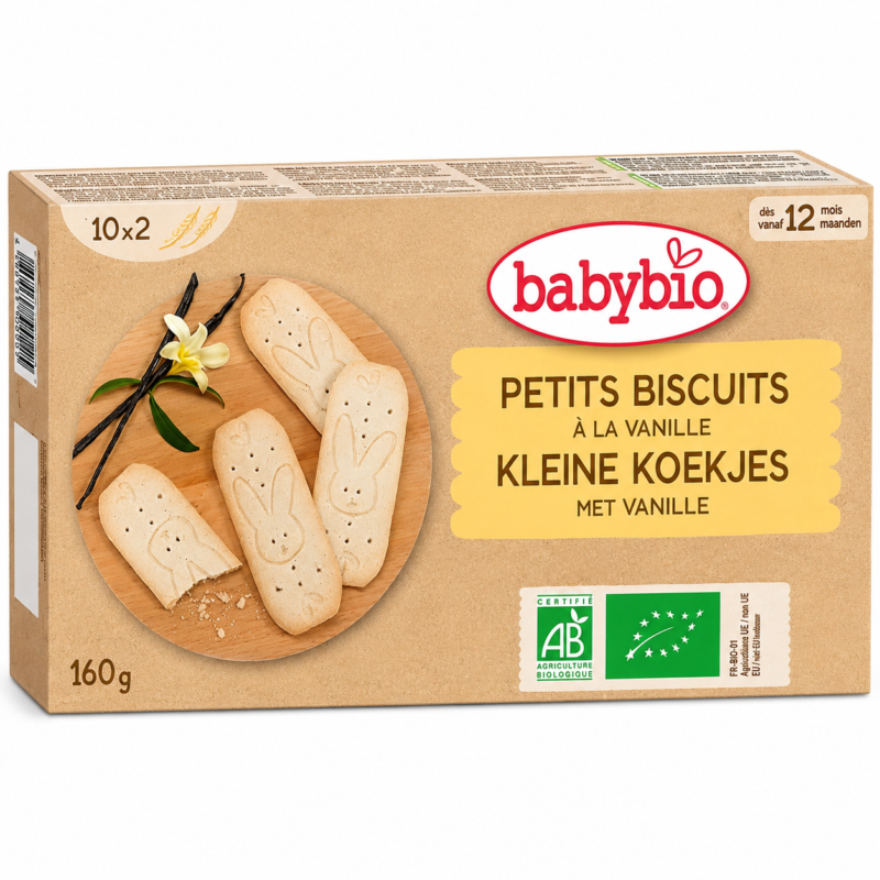 Babybio Petits biscuits à la vanille