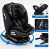 Siège Auto Rotatif Évolutif KBH311 Noir 360° ISOFIX 0-36 kg