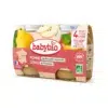 Babybio Petit Pot Pomme Coing Bio 2 x 130 g