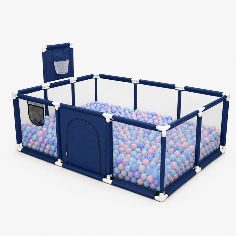 Parc de jeu enfants Anti-Chute Rectangle – BLEU