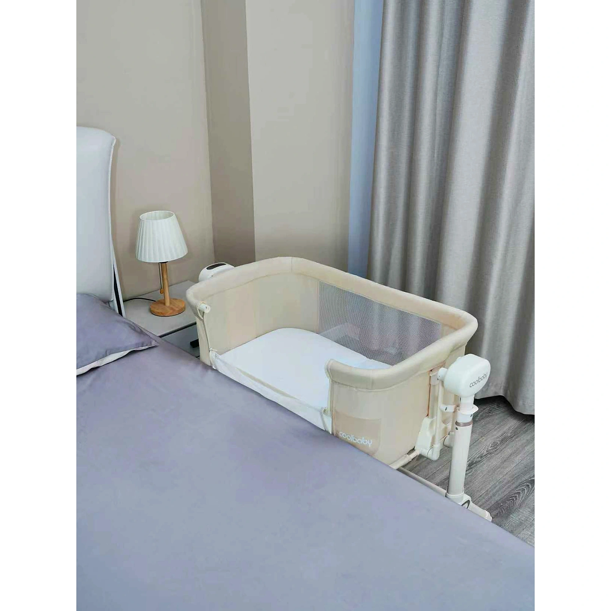Berceau Cododo Électrique Balancelle 4 en 1 Cool Baby Beige