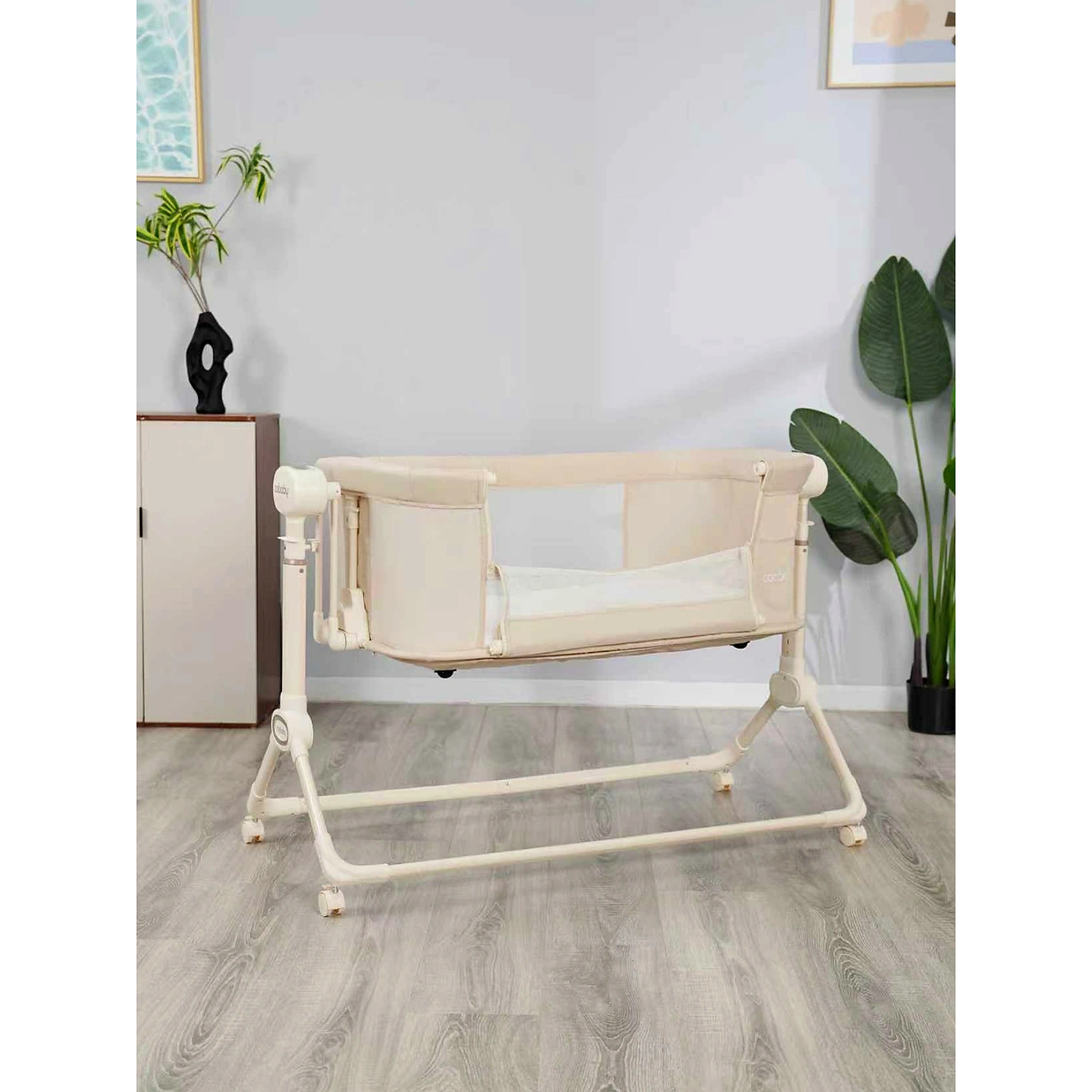 Berceau Cododo Électrique Balancelle 4 en 1 Cool Baby Beige