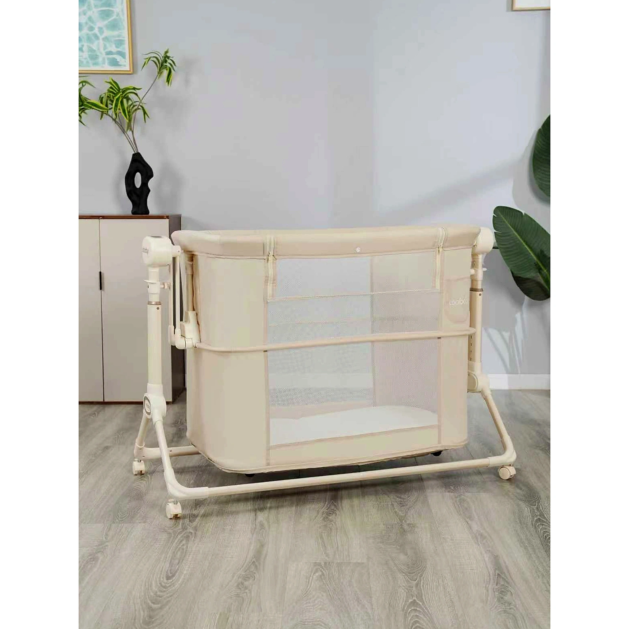 Berceau Cododo Électrique Balancelle 4 en 1 Cool Baby Beige
