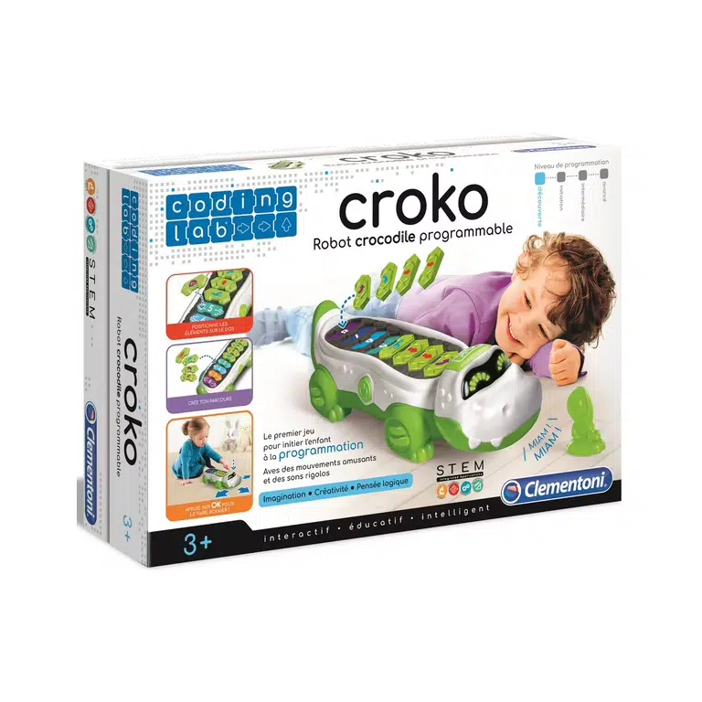 CROKO Robot Crocodile Programmable – Clementoni