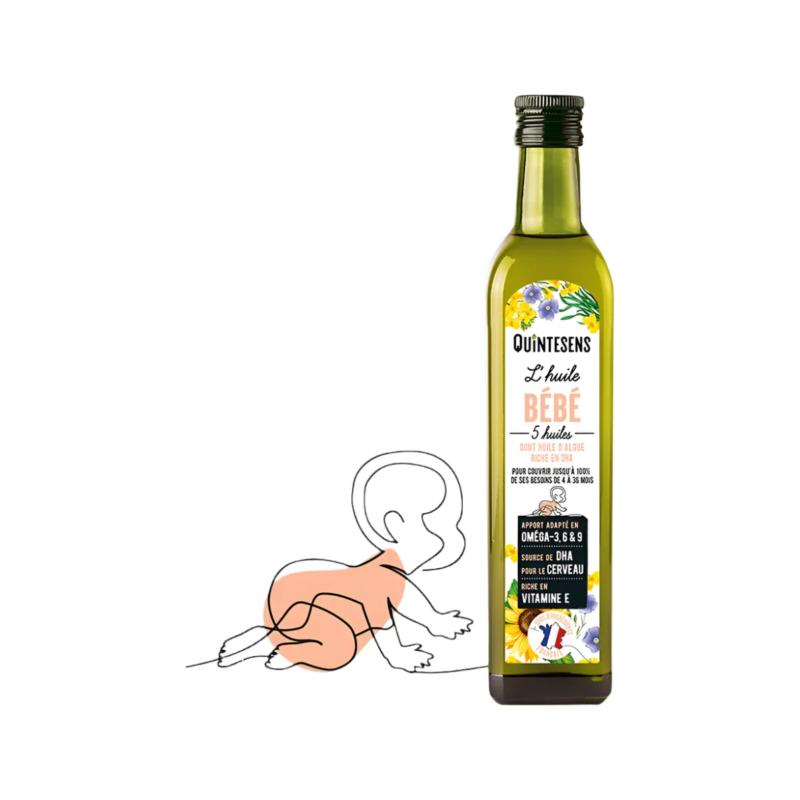 Quintesens Mélange 5 Huiles Bébé 4/6M - 250ml