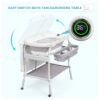 able à langer & Baignoire avec Thermomètre digital intégré