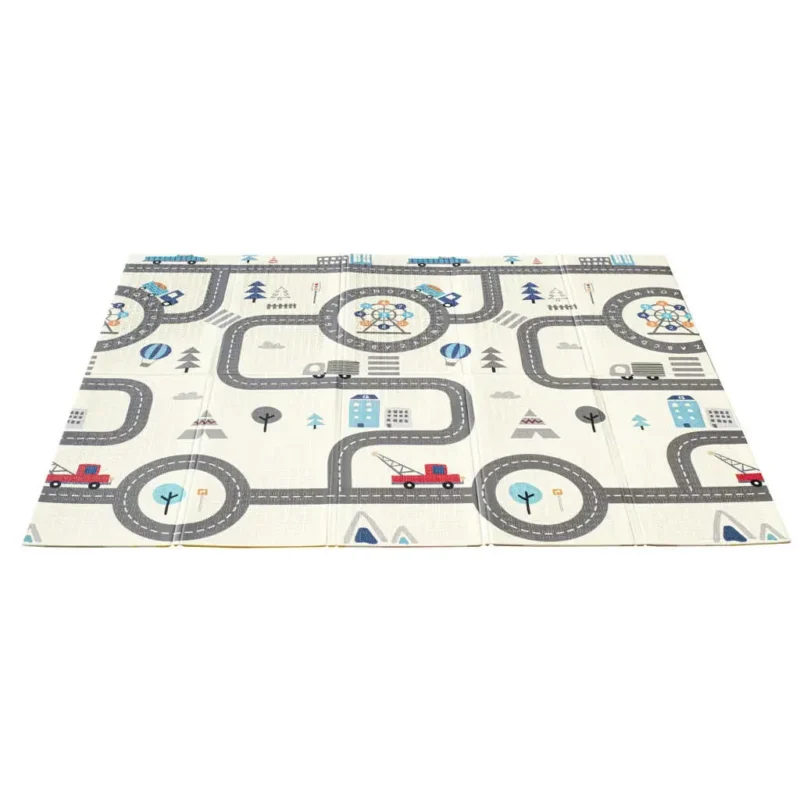Tapis de Jeu Double Face pour Bébé 150 x 200 cm