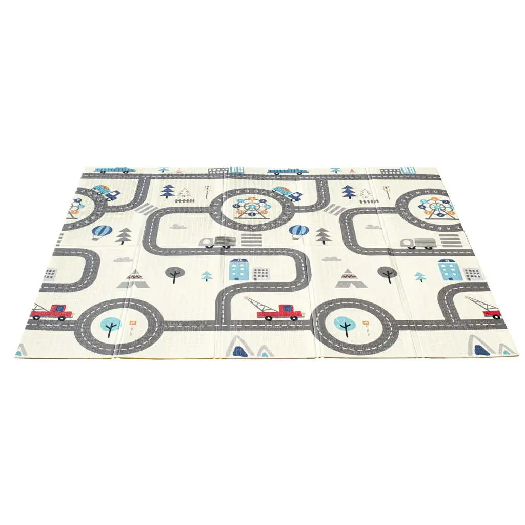 Tapis de Jeu Double Face pour Bébé 150 x 200 cm